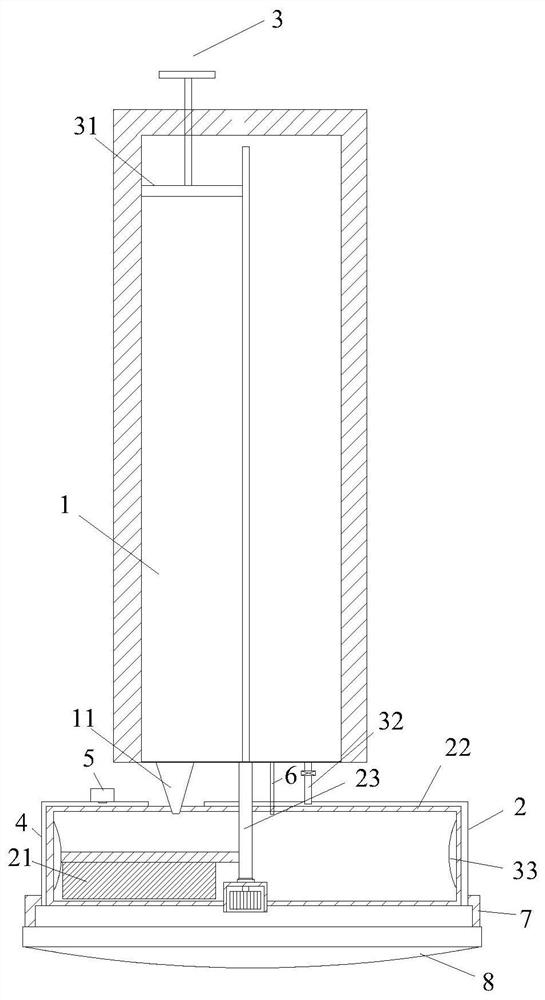 Medicine applying device for rehabilitation nursing