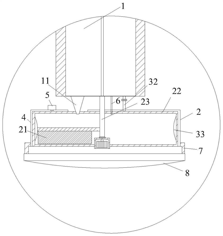 Medicine applying device for rehabilitation nursing