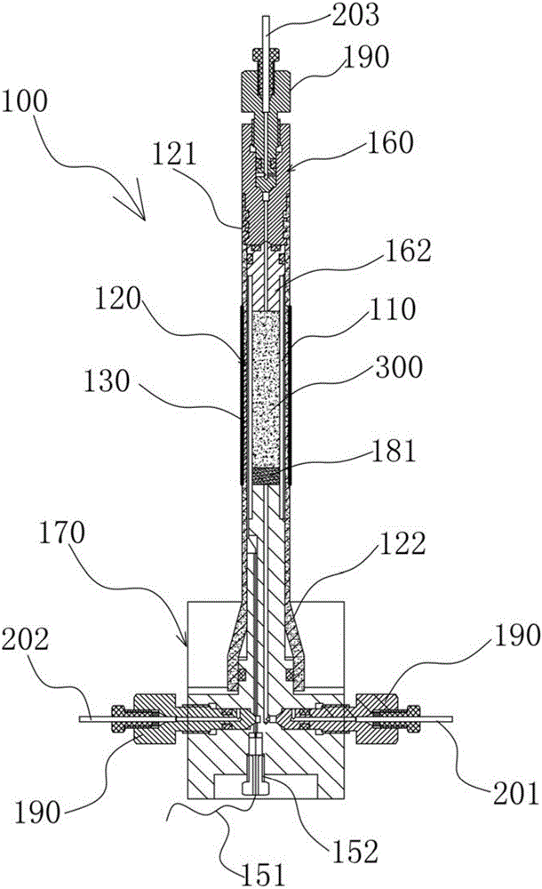 Rock core holder for CT scanning