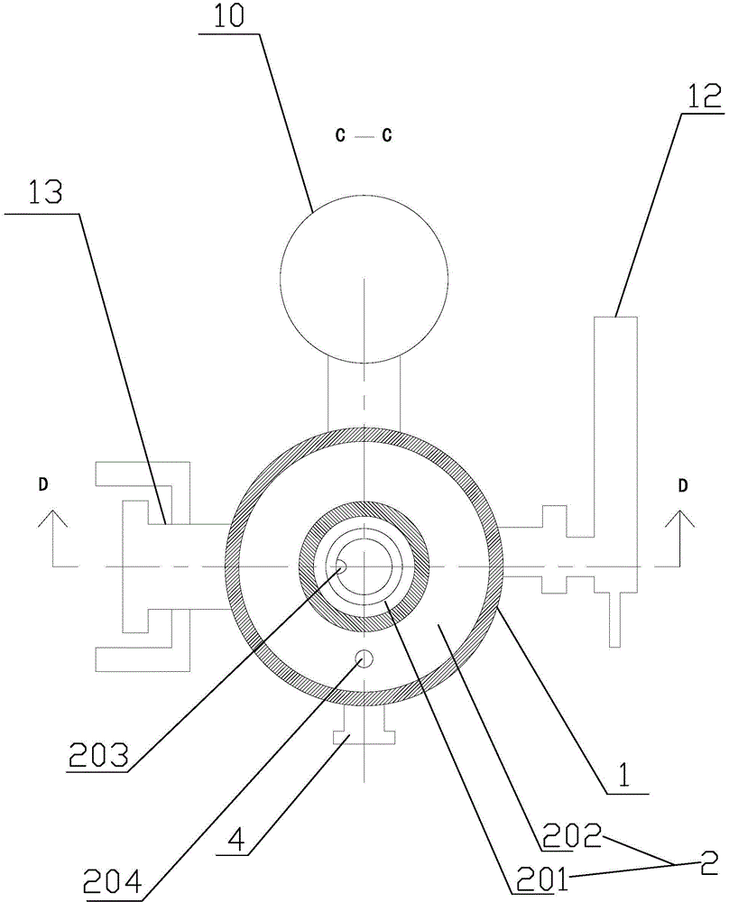 Double-stage gas energy-saving valve