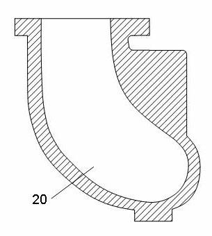 Water suction chamber of multistage centrifugal pump