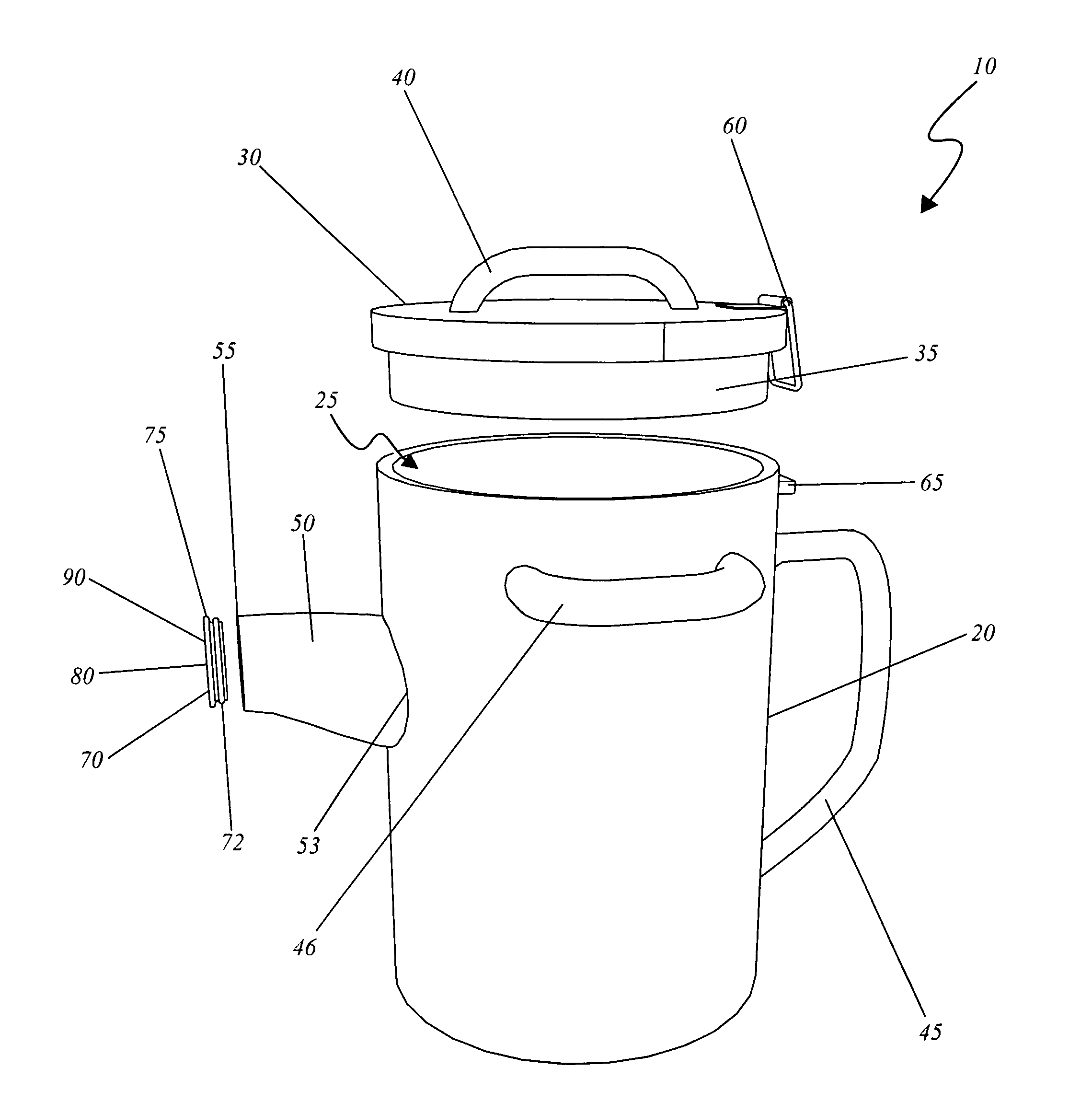 One-step canning kettle and associated method