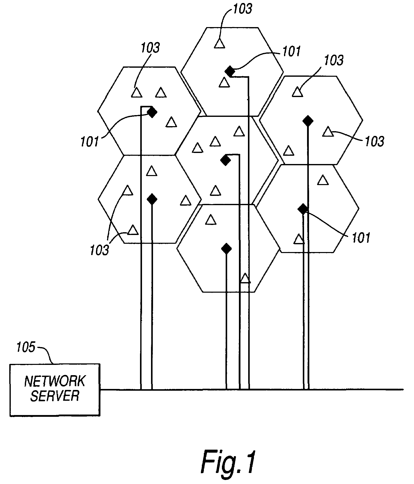 Control signaling and dynamic channel allocation in a wireless network