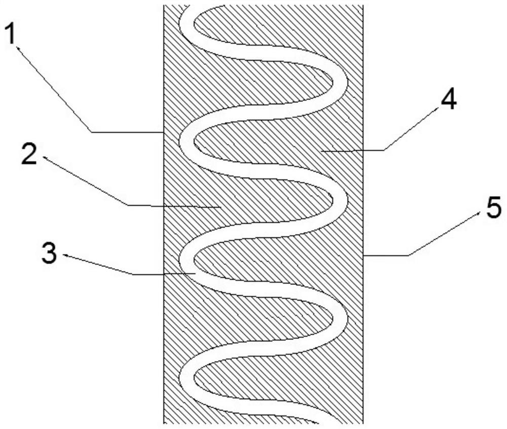 Anti-falling and anti-deformation paper packaging box and preparation process thereof