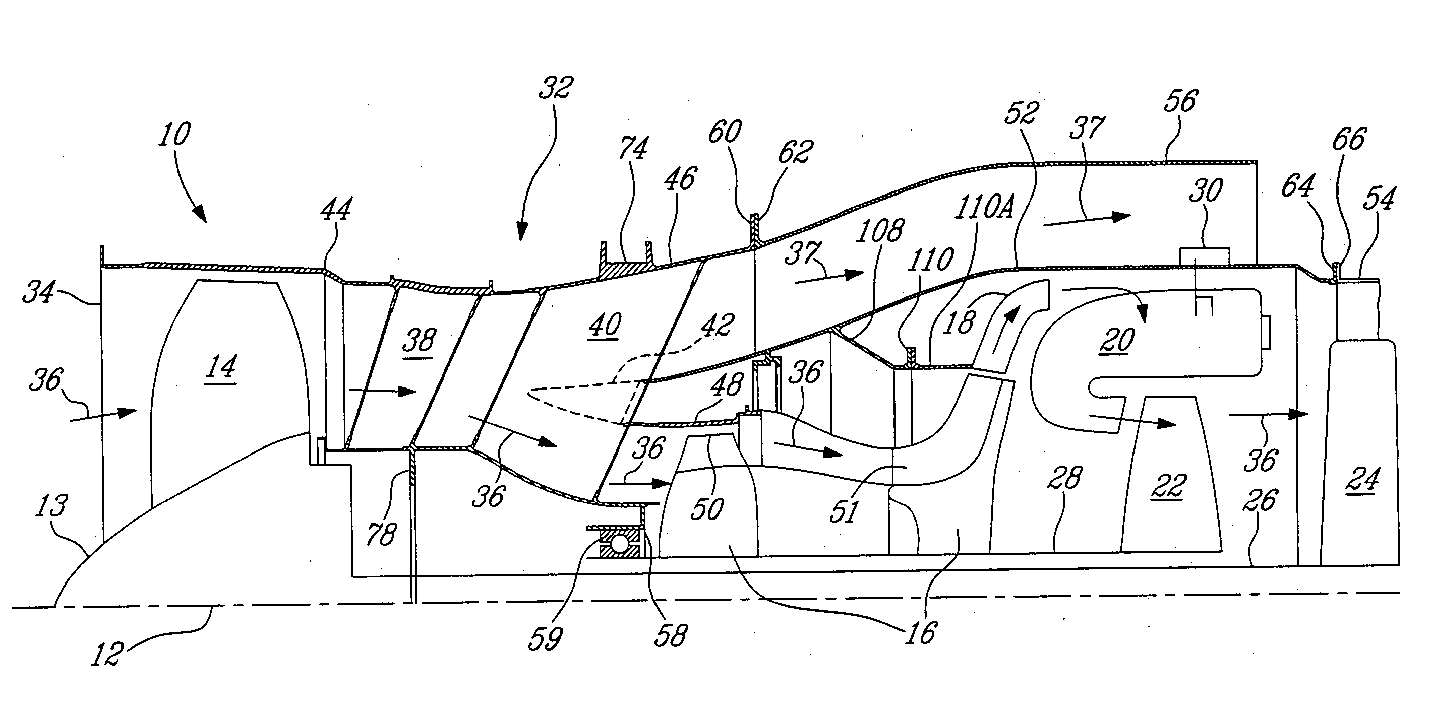 Turbofan case and method of making