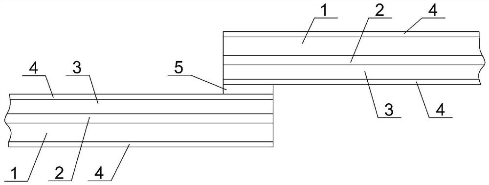 A low-resistance connection method for rare earth barium copper oxide superconducting tape