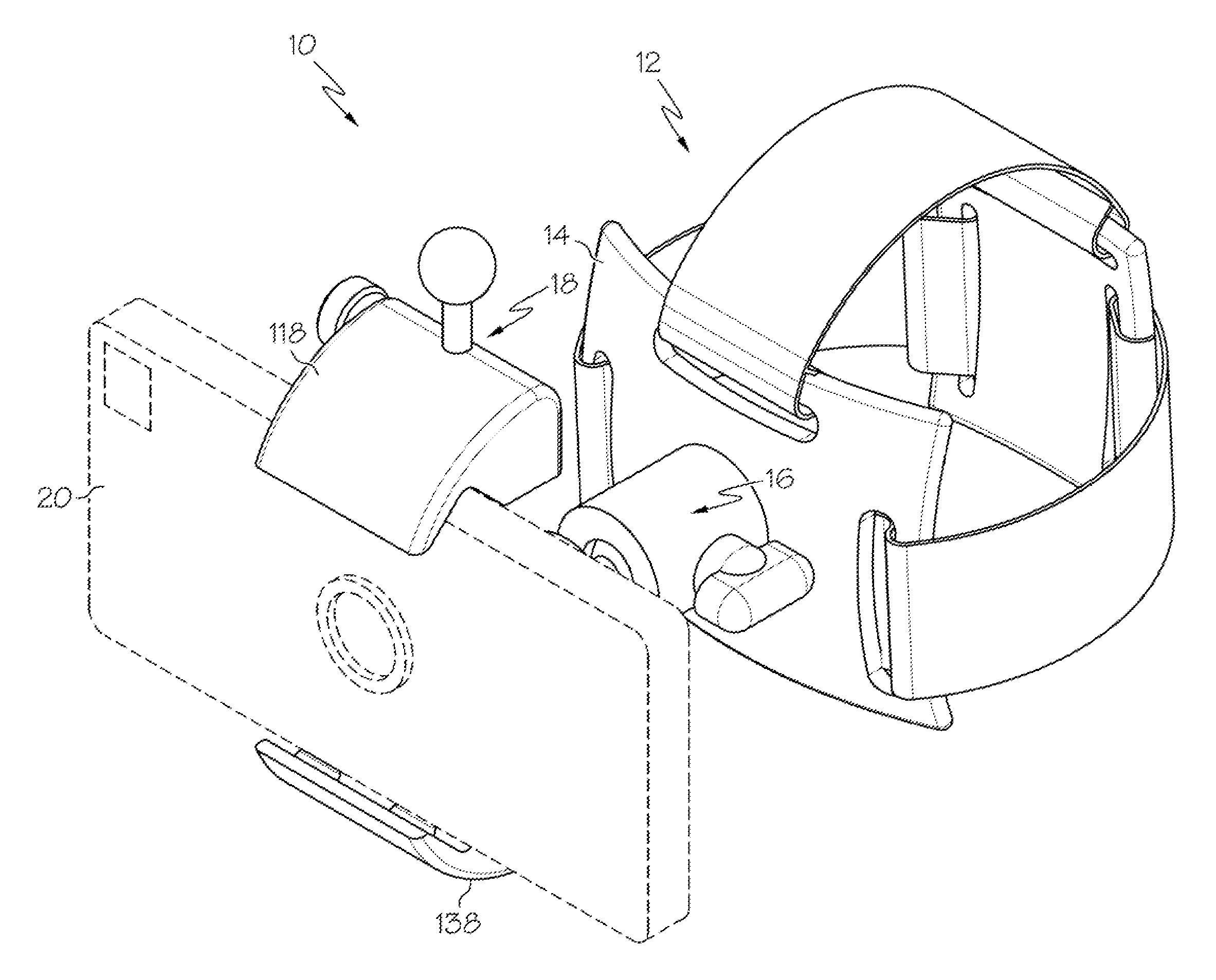 Mounting apparatus for a portable video capture device