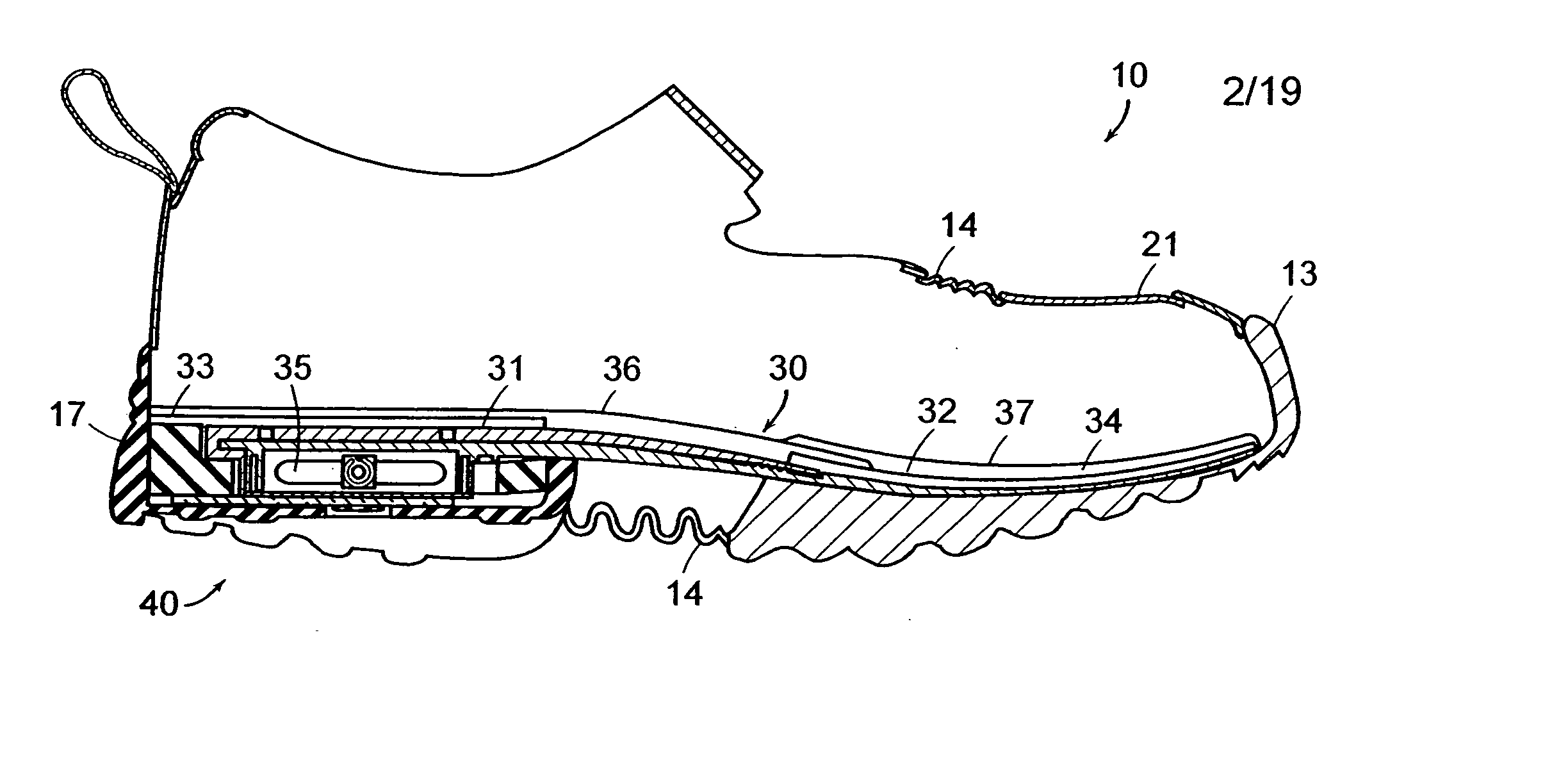 Expandable shoe and shoe assemblies