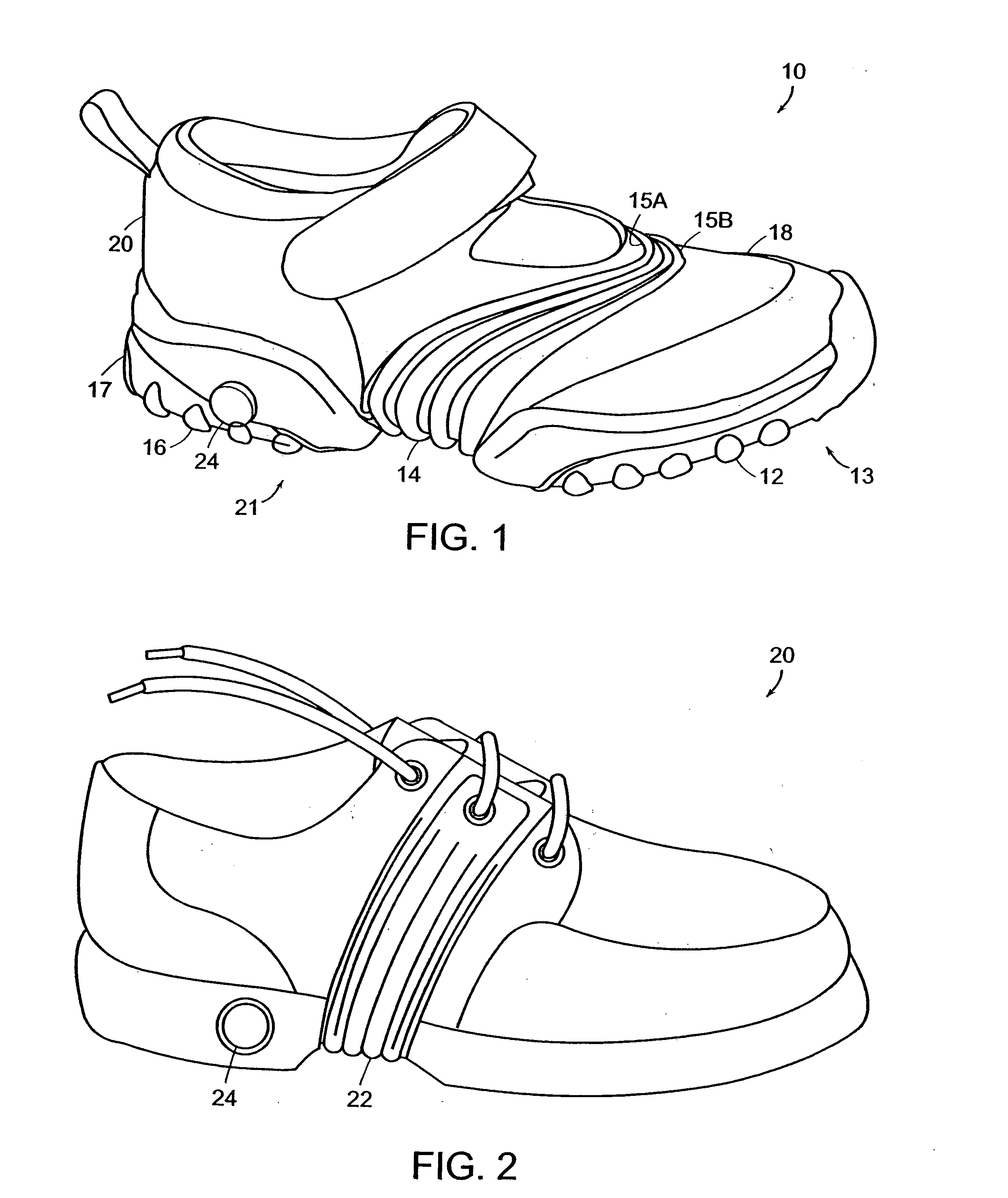 Expandable shoe and shoe assemblies