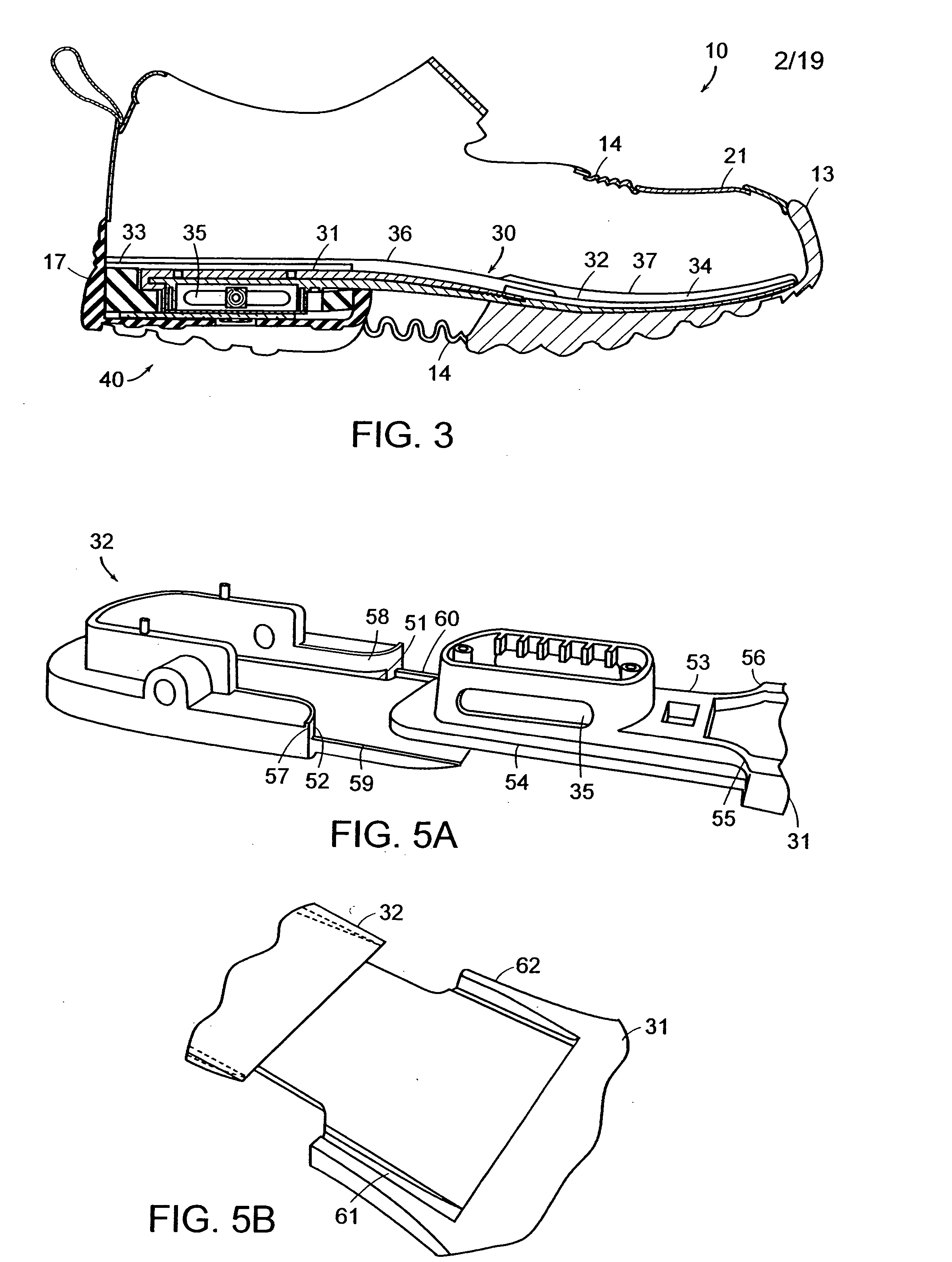 Expandable shoe and shoe assemblies