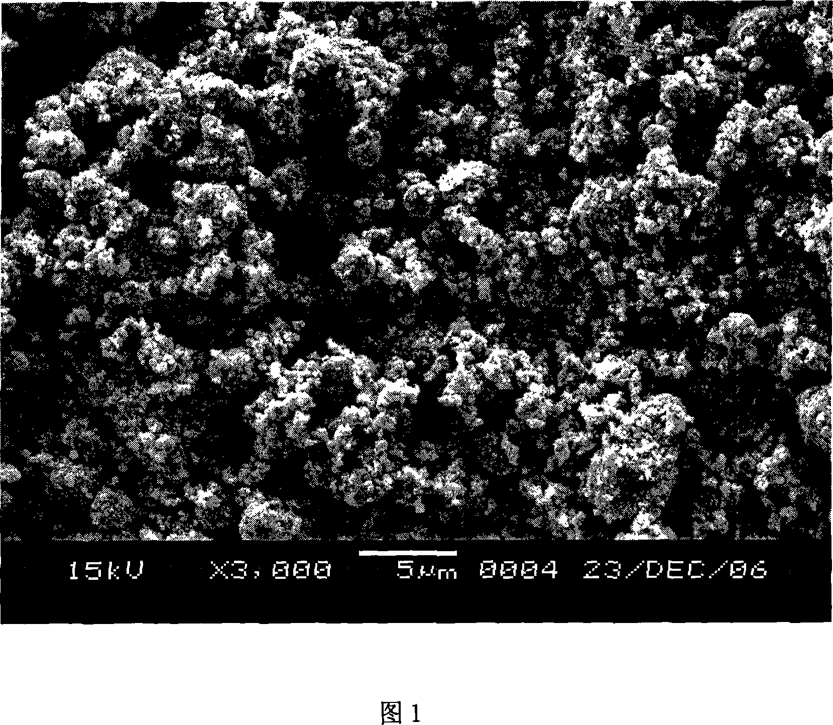 Method for preparing high-performance WC/MgO nano composite material