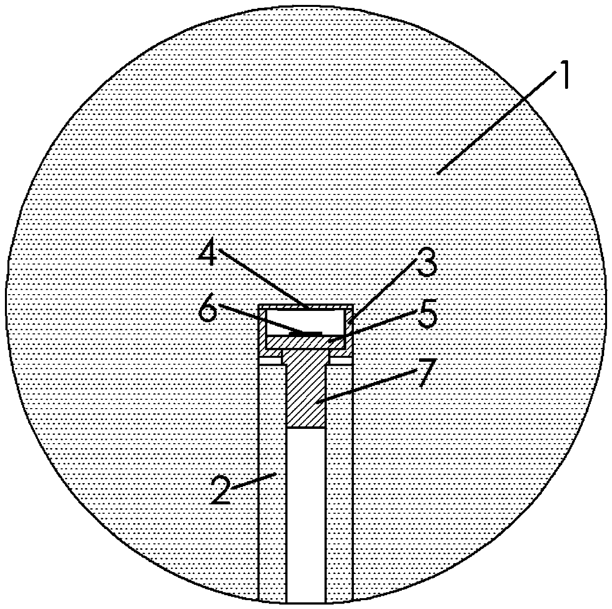 A neutron energy spectrum measurement device and a Bonner sphere spectrometer system