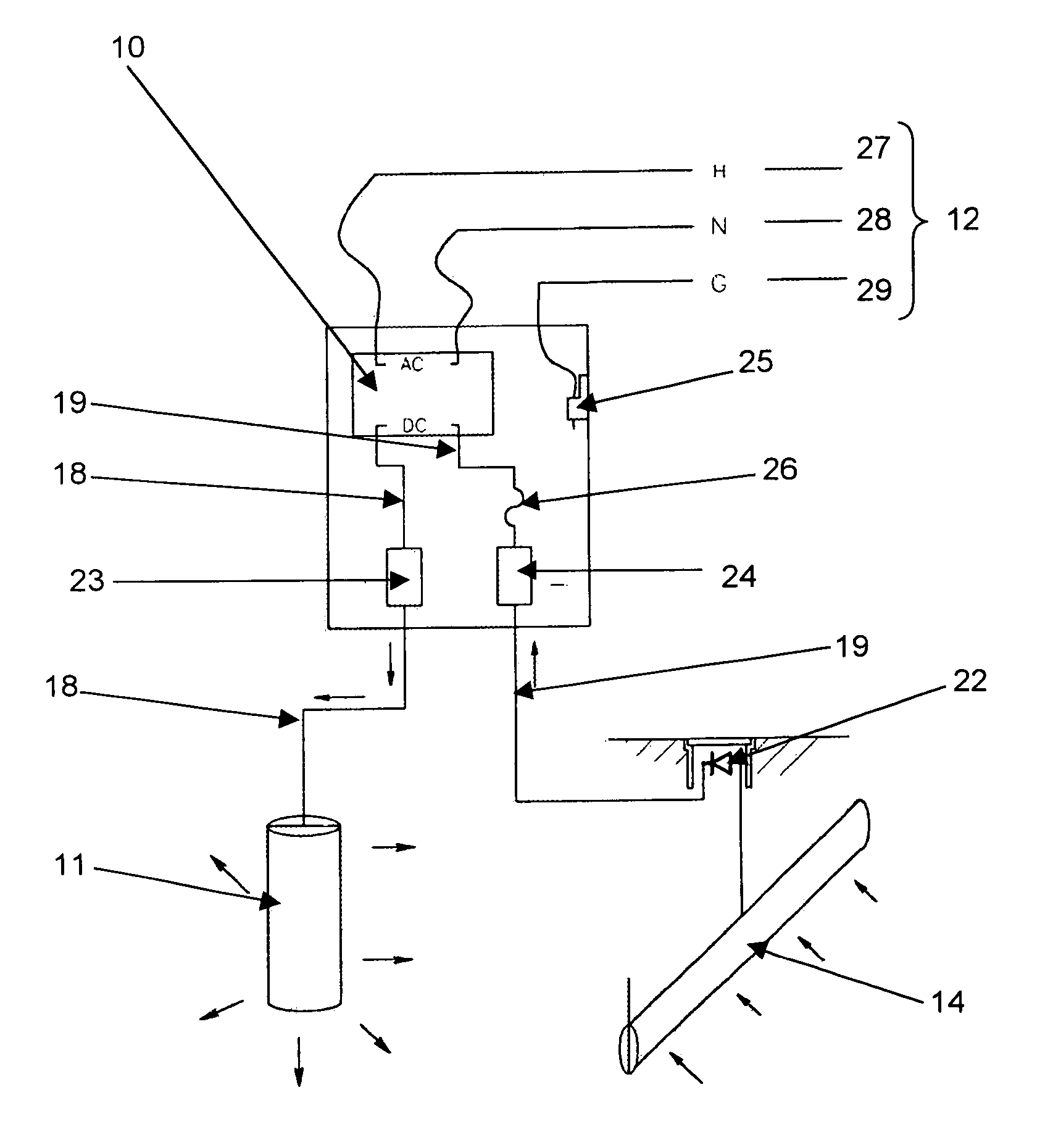 Cathodic protection system for metallic structures