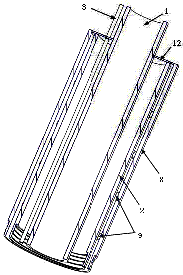 Sieve hole air-jetting vortex-induced vibration suppression device and method