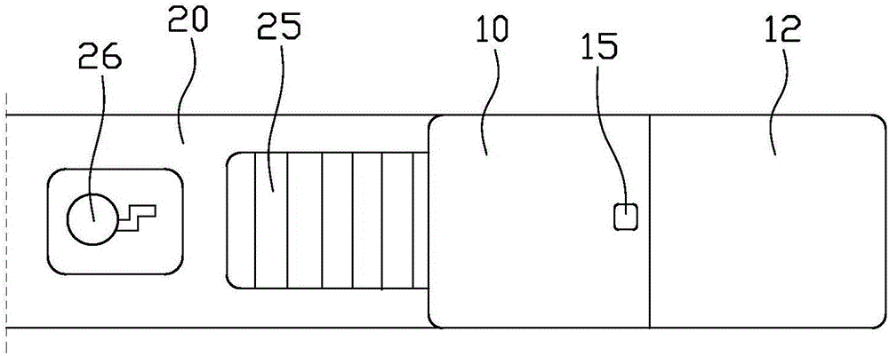 Automotive armrest box structure and automobile