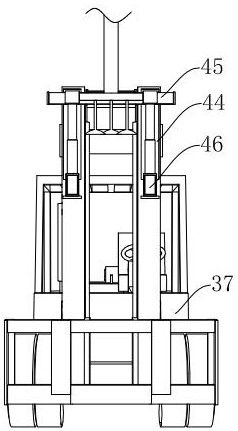 Round building glass bud-imitating combined type coating and cleaning conveyor