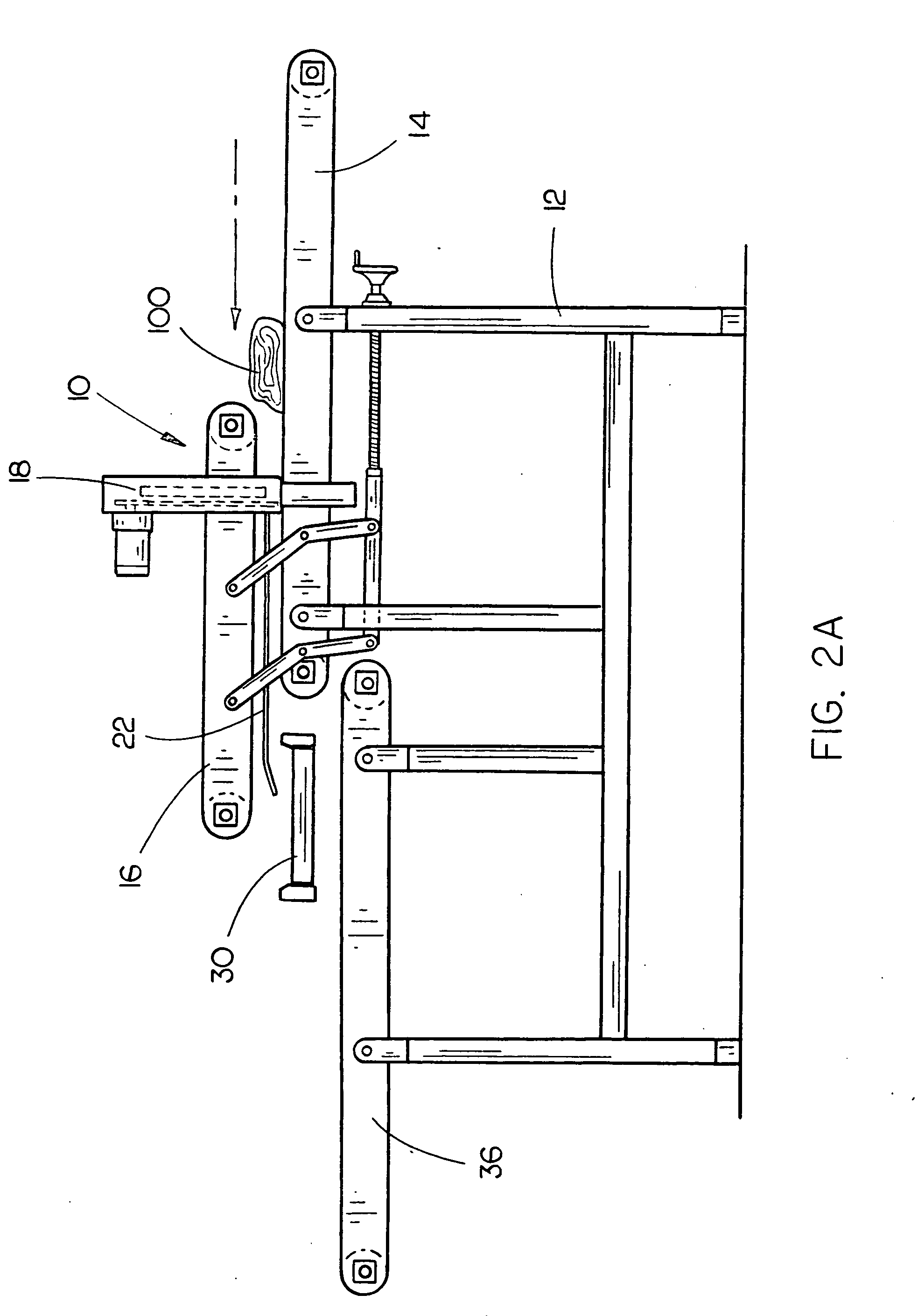 Automatic top slice removal device