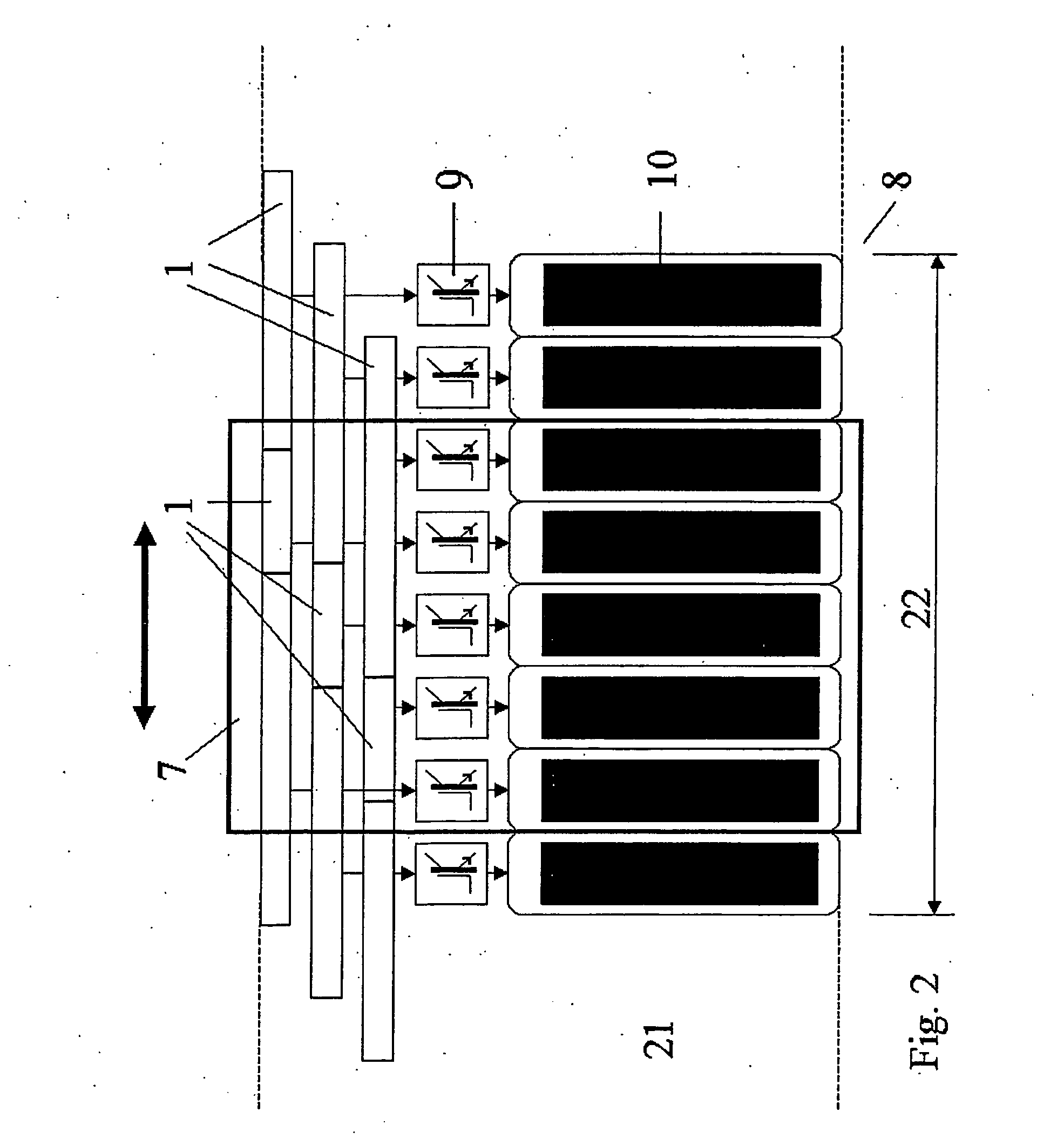 Linear motor with progressive motion control