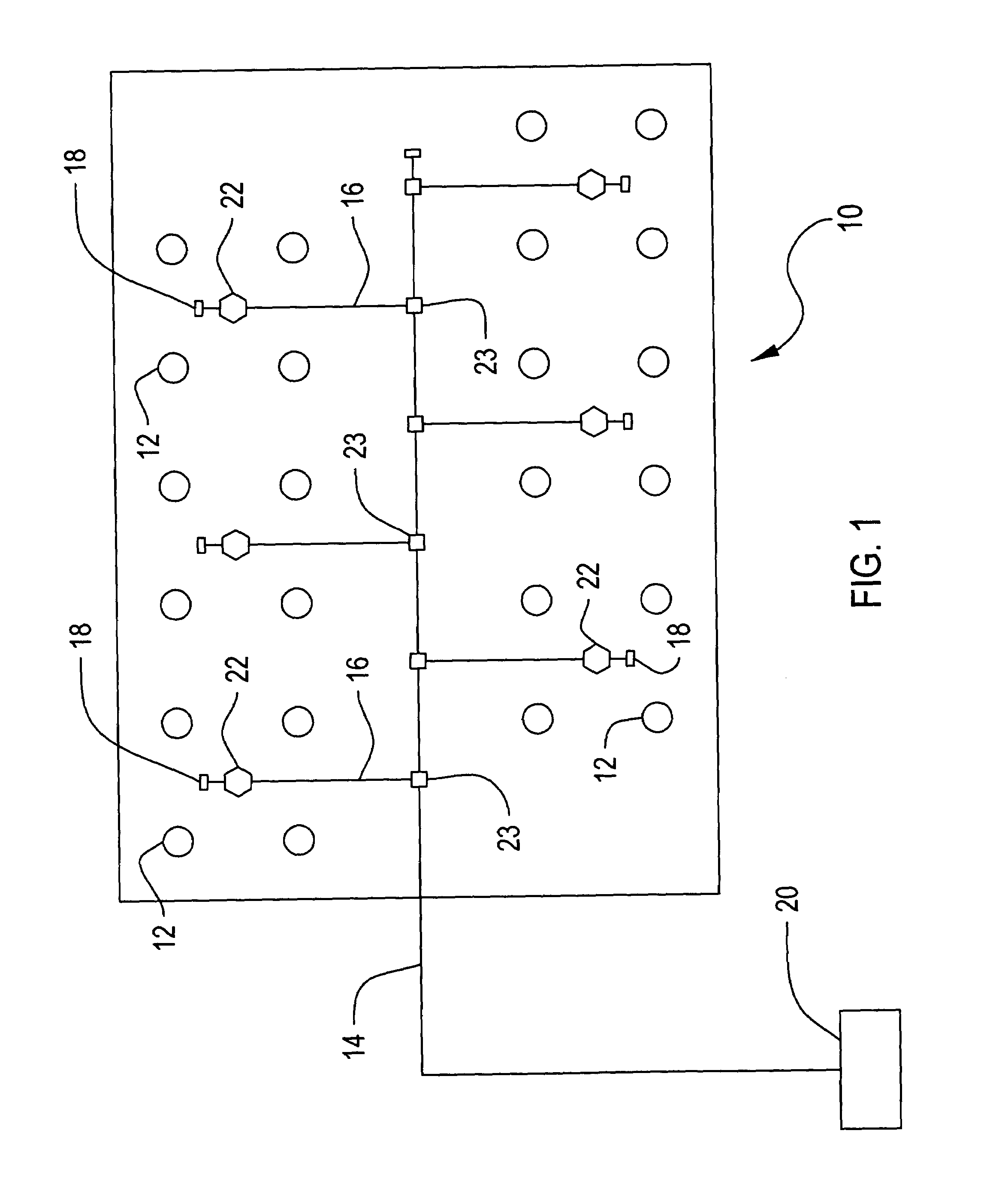 System and method for connecting with a network of sensors