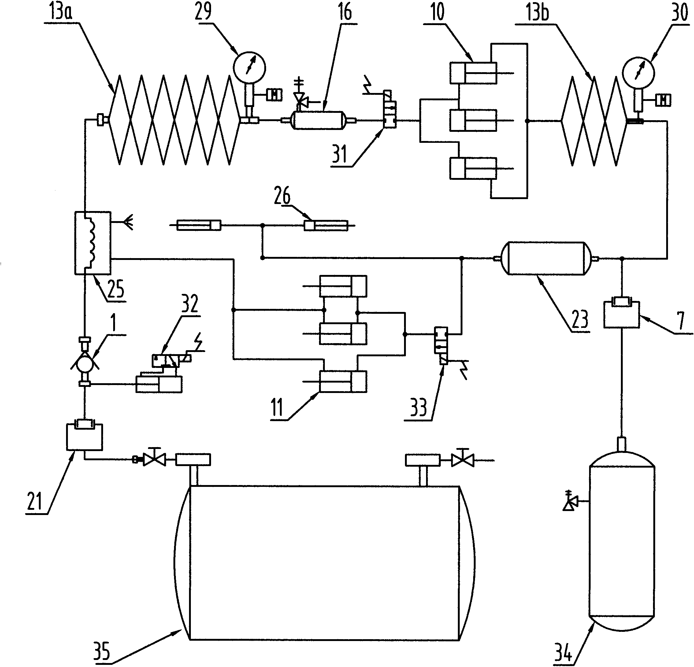 Liquid air engine