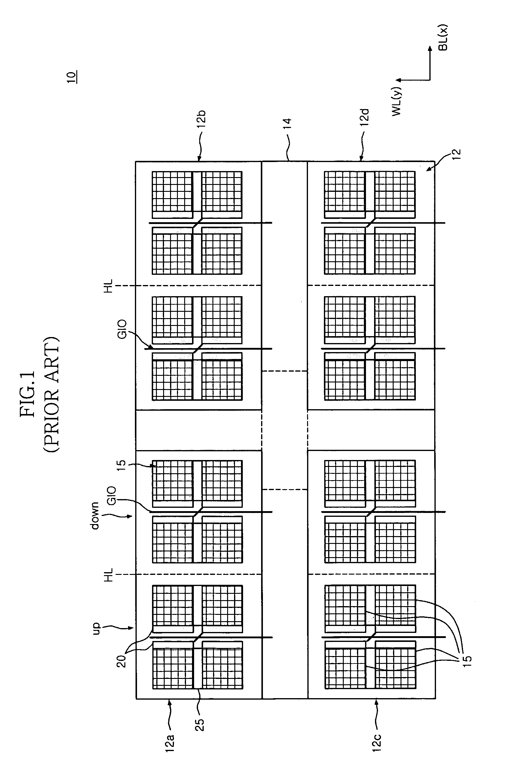 Stack bank type semiconductor memory apparatus capable of improving alignment margin