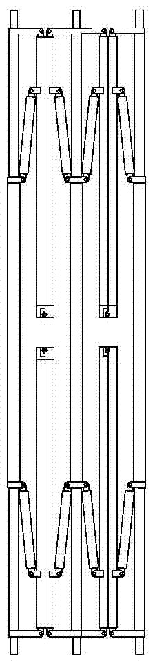 A ring truss type large space expandable mechanism