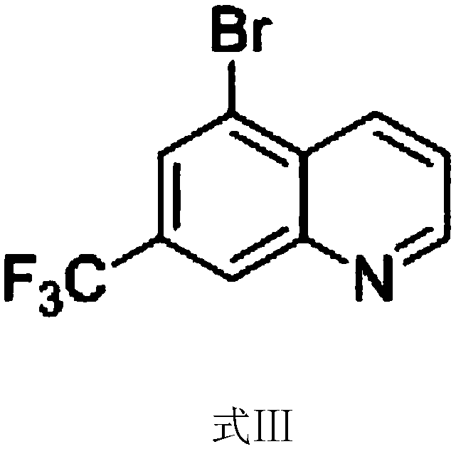 5-bromo-7-trifluoromethyl quinoline synthetic method