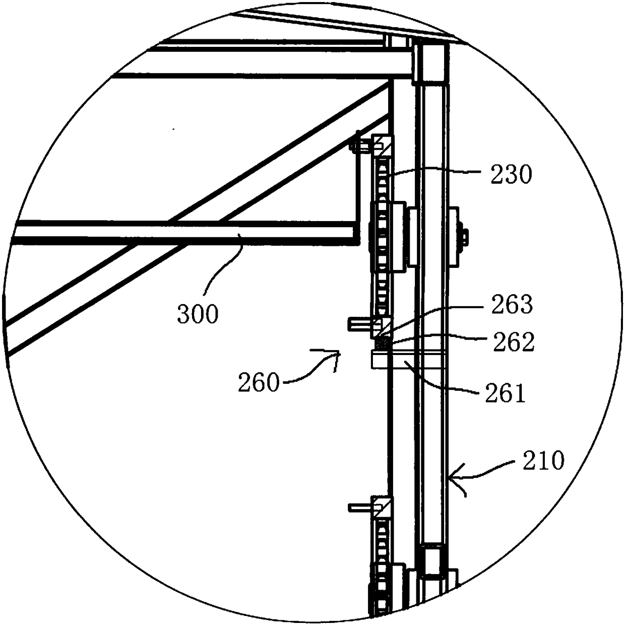 Fully-automatic horizontally-circular seedling breeding system