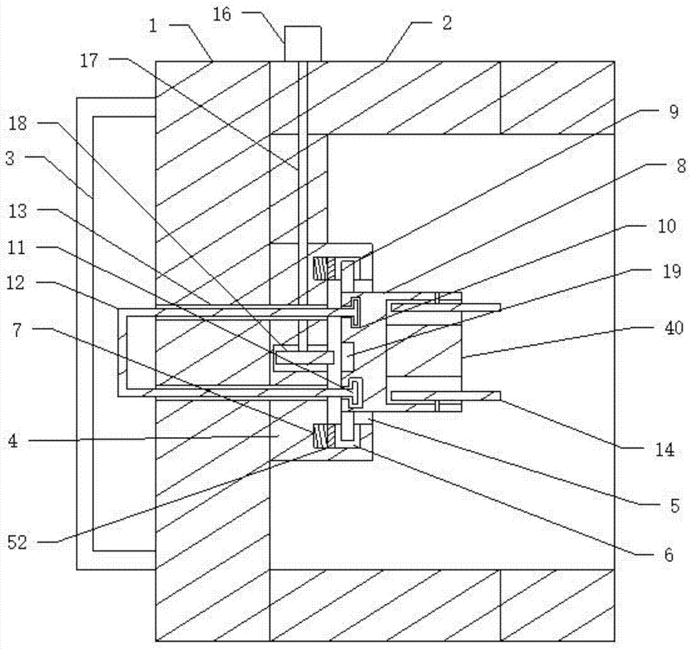 Portable automatic-orientation feller for garden management