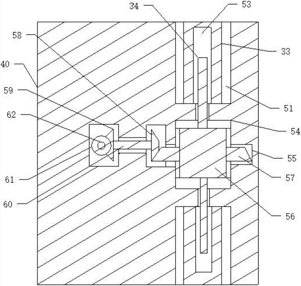 Portable automatic-orientation feller for garden management