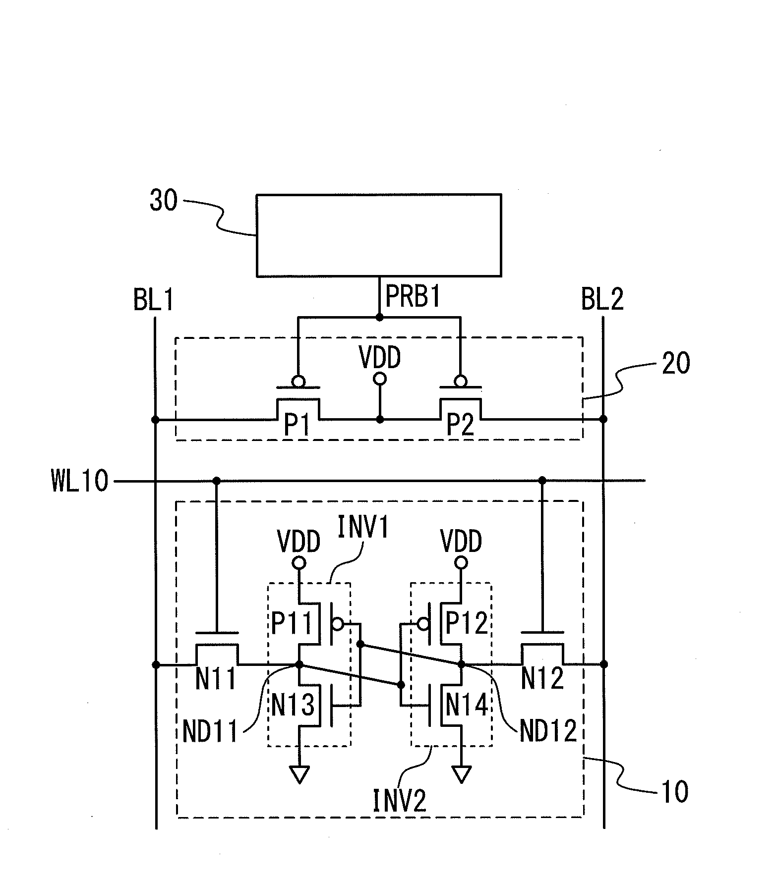 SRAM and testing method of SRAM