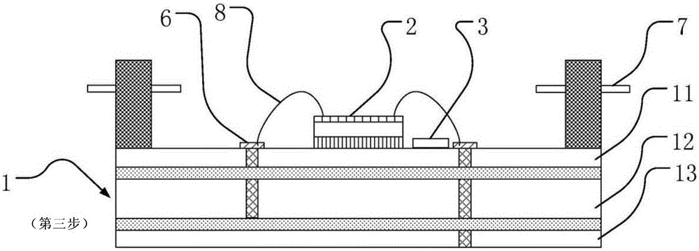 A kind of mems sensor package structure and package method thereof