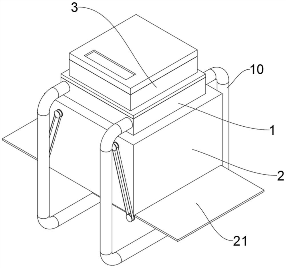 Medical low-density ethylene film surface dust remover