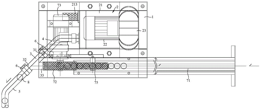 Golf ball blowing and conveying device