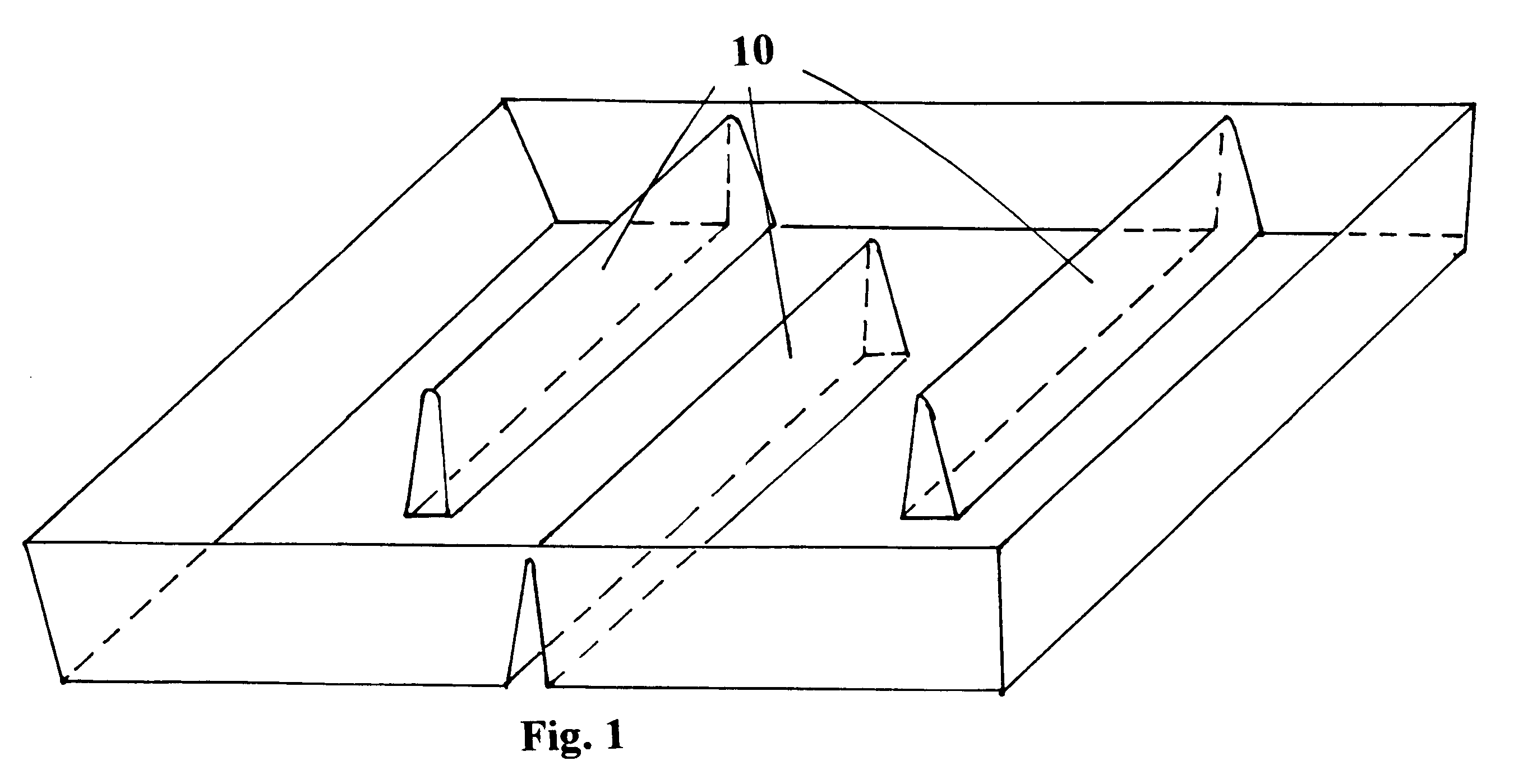 Edge making baking pan