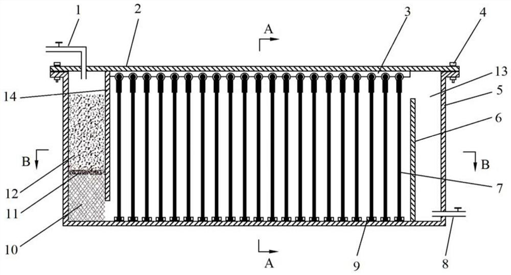 An internal light source type plug-in photocatalytic water purifier