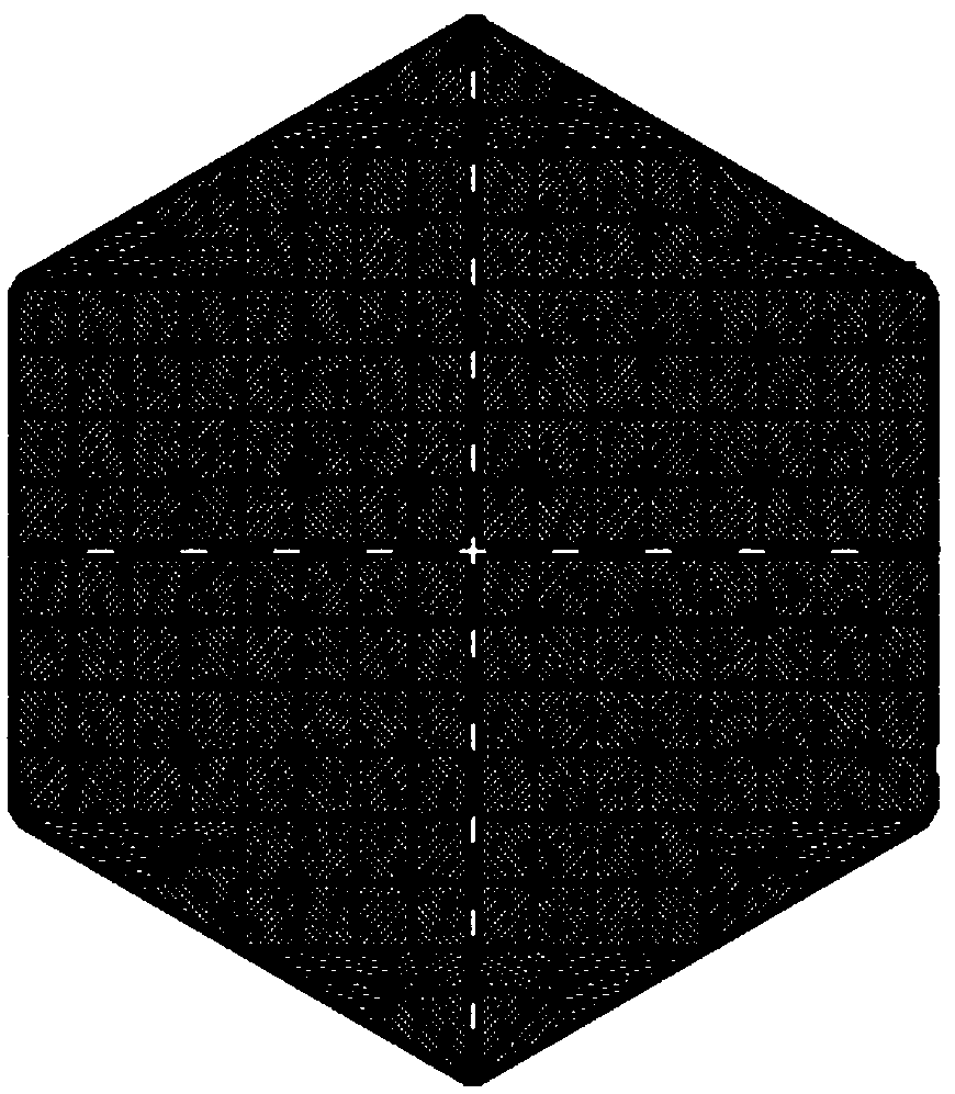 Orthohexagnal MWT solar half-cell, assembly and arrangement method