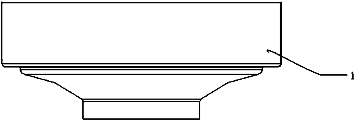 Cooling device for brushless vacuum cleaner motor