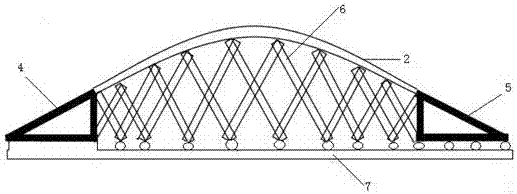 Non-embedded intelligent deceleration strip and working method thereof