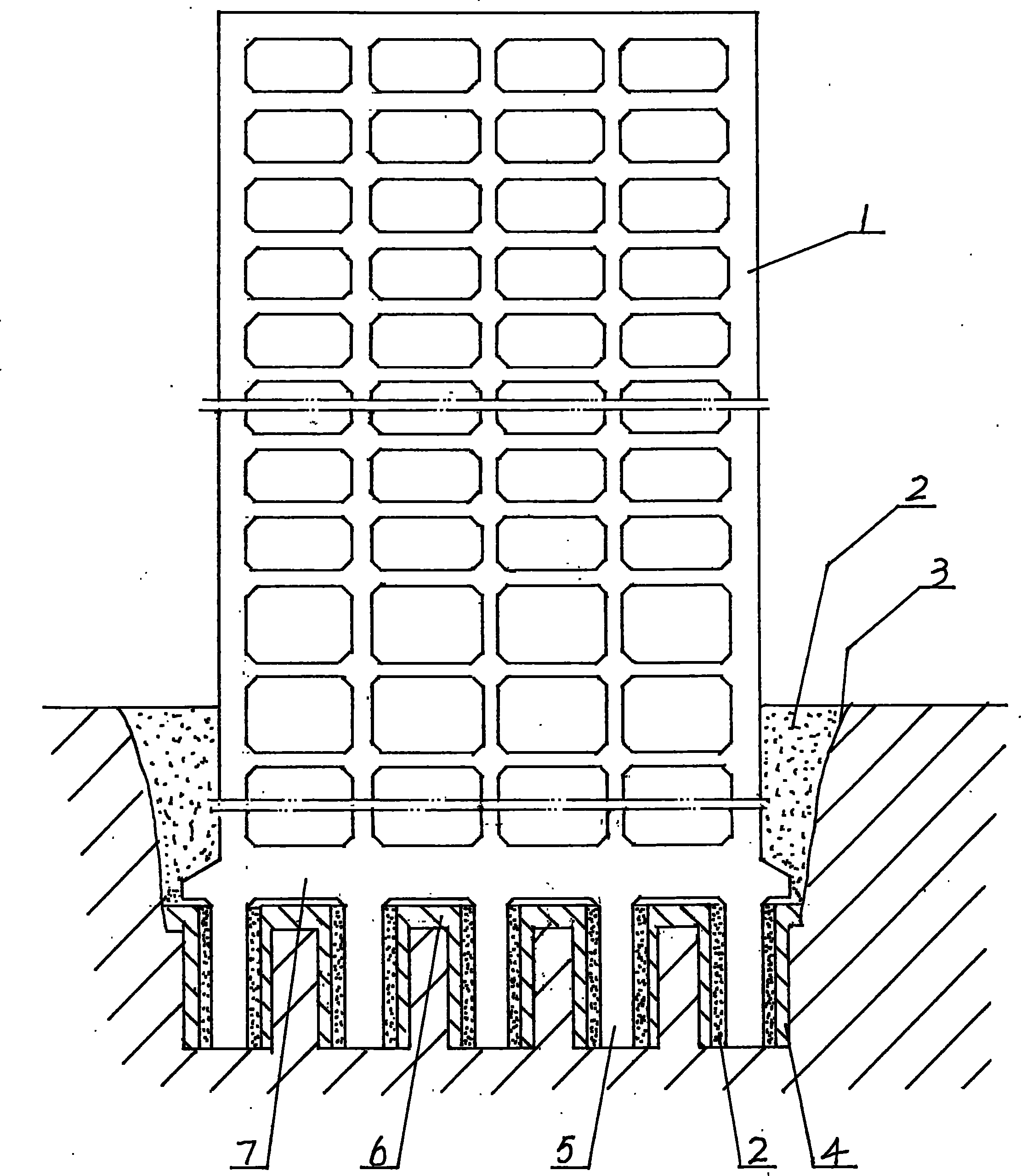 Method for enhancing frame construction building shock strength