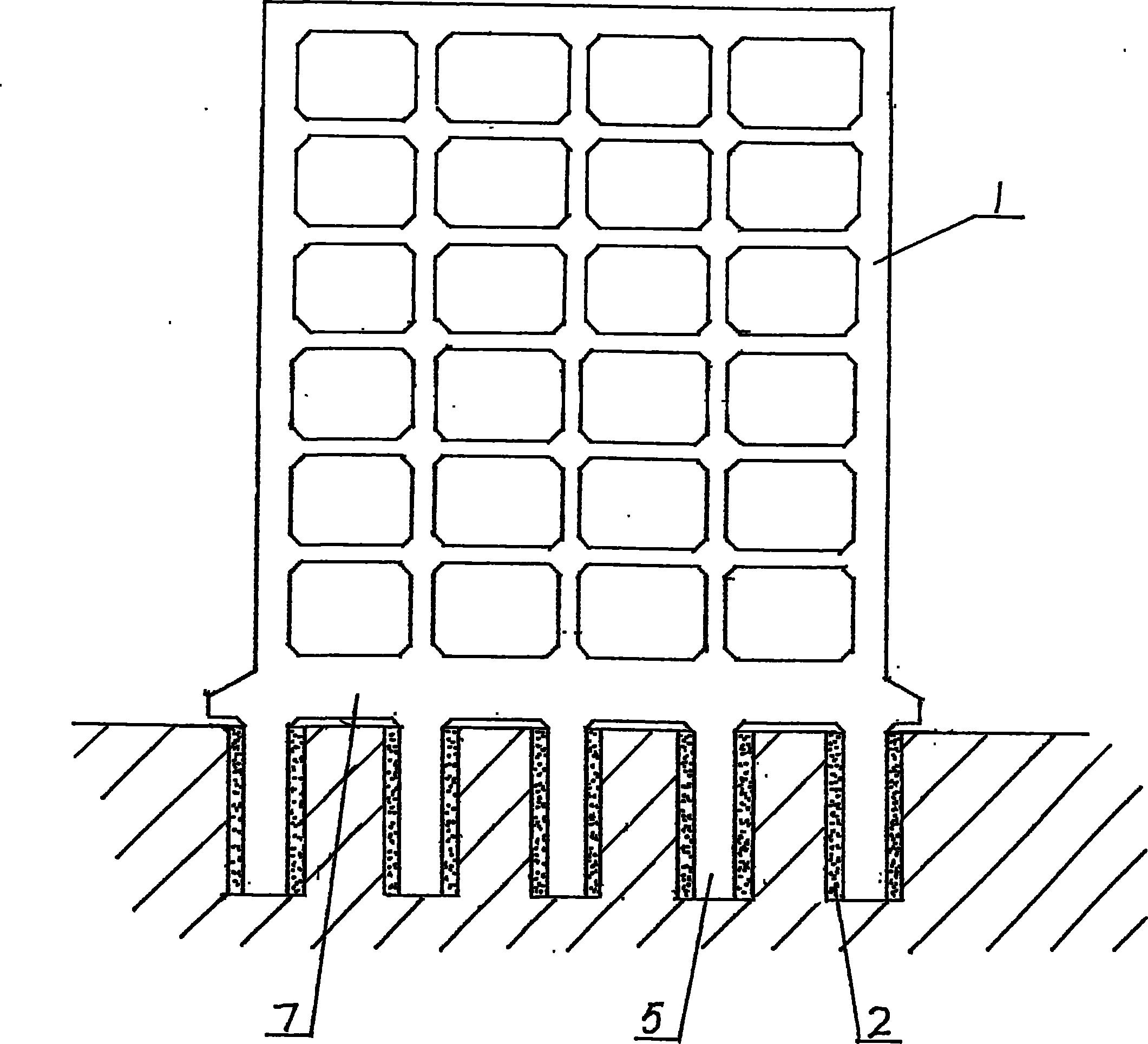 Method for enhancing frame construction building shock strength