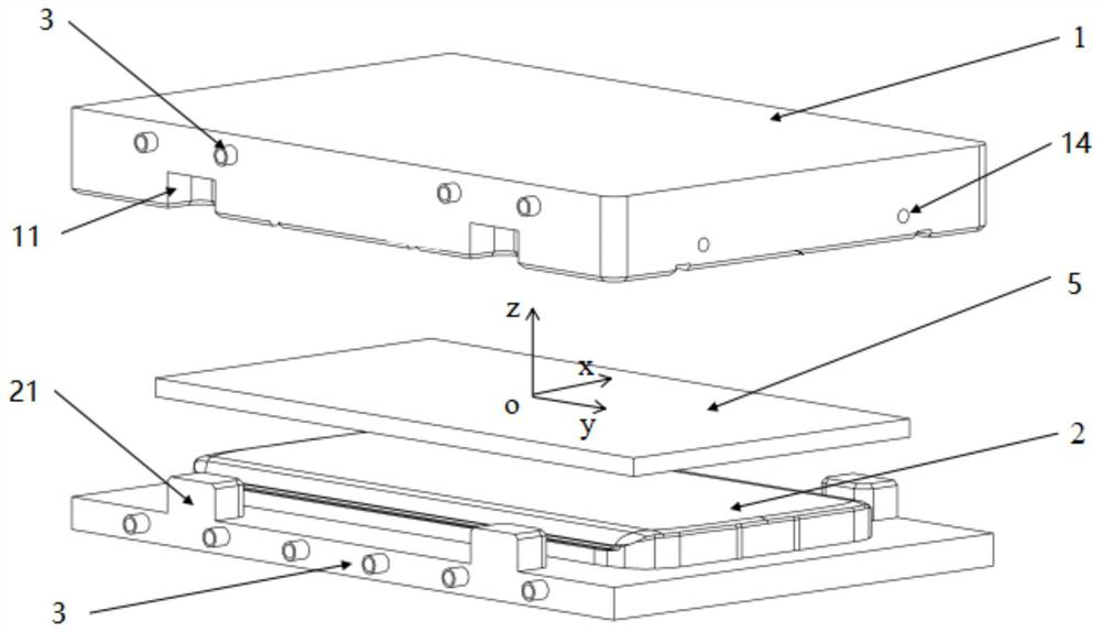 Glass hot bending mold and glass hot bending method