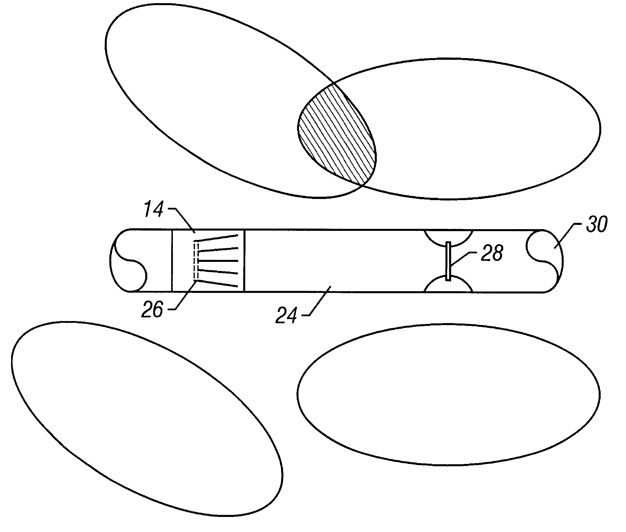 Method and apparatus for directional well logging with a shield having sloped slots