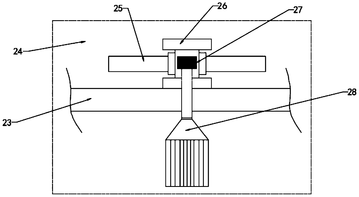 Polishing device for machining stainless steel product