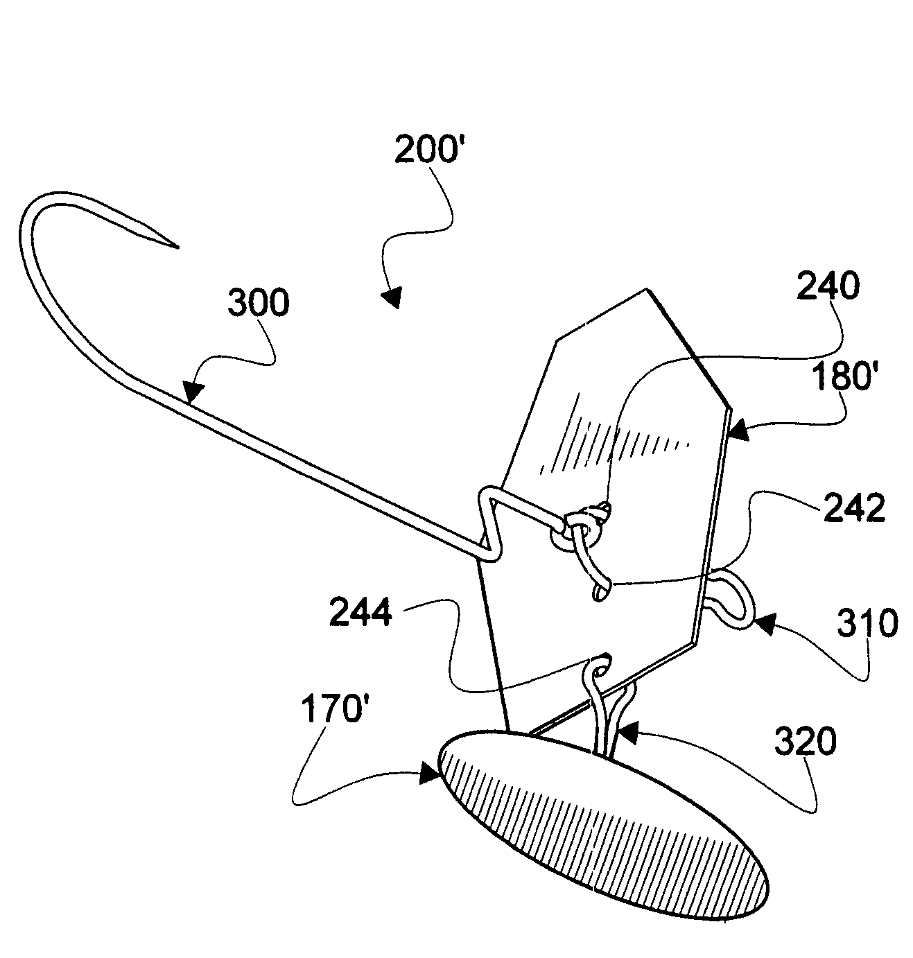 Fishing lure assembly