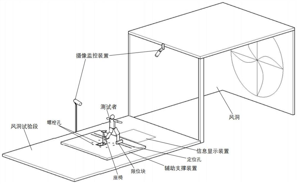 On-ice project wind resistance test, simulating and training system using wind tunnel