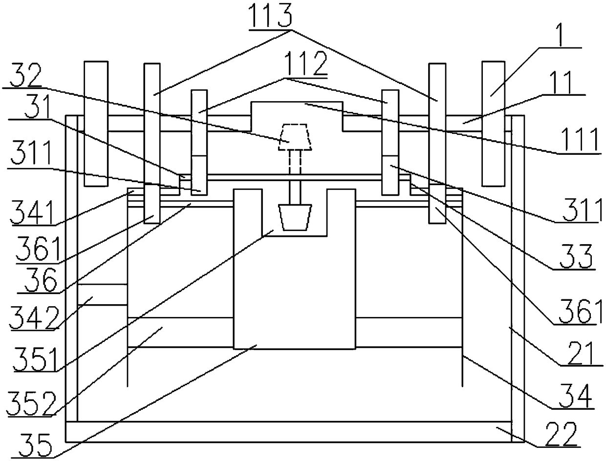 Agricultural rapid sowing device