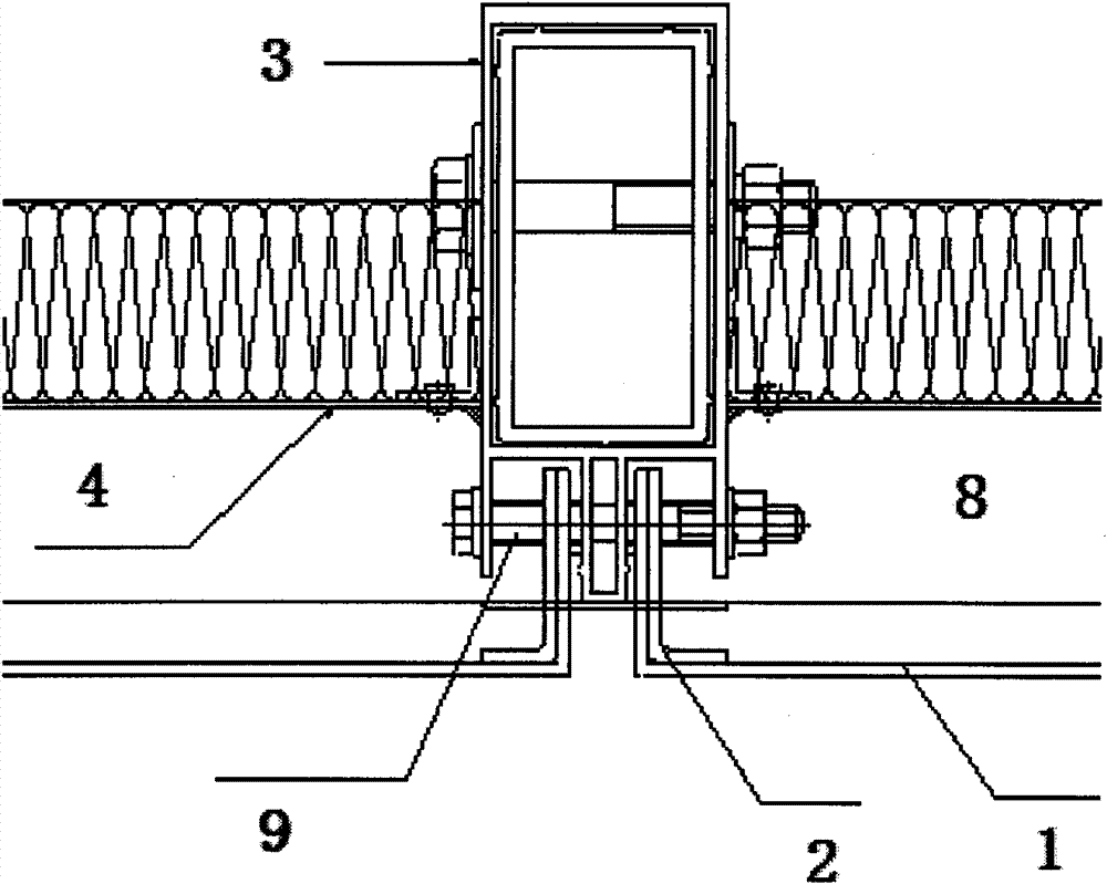 Open aluminium sheet without transverse frames