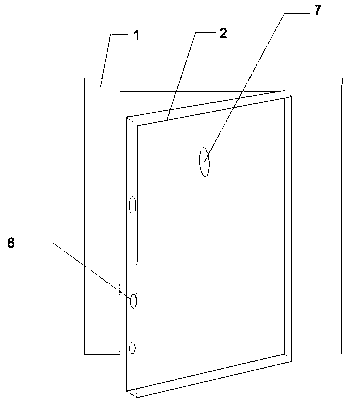 Anti-theft door system suitable for smart home and control method