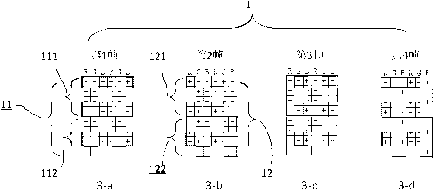 Method for driving liquid crystal display panel in polarity-reversal mode and apparatus thereof